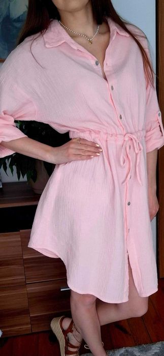 Sukienka muślinowa NOWA