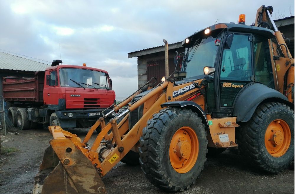 Usługi koparko ładowarką