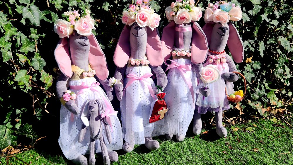 Ręcznie robiona lalka amulet Tilda