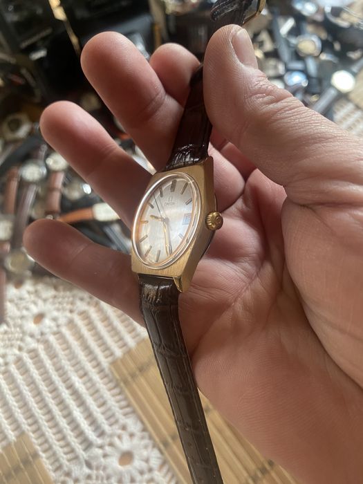 Omega Geneve pozlacana jak Nowa (New Old Stock)