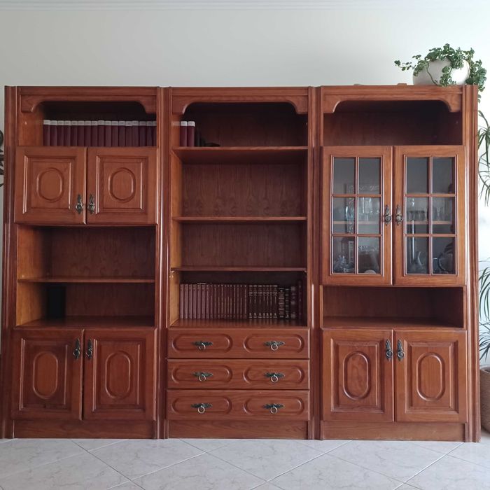 Movel sala com 3 membros separaveis em pinho