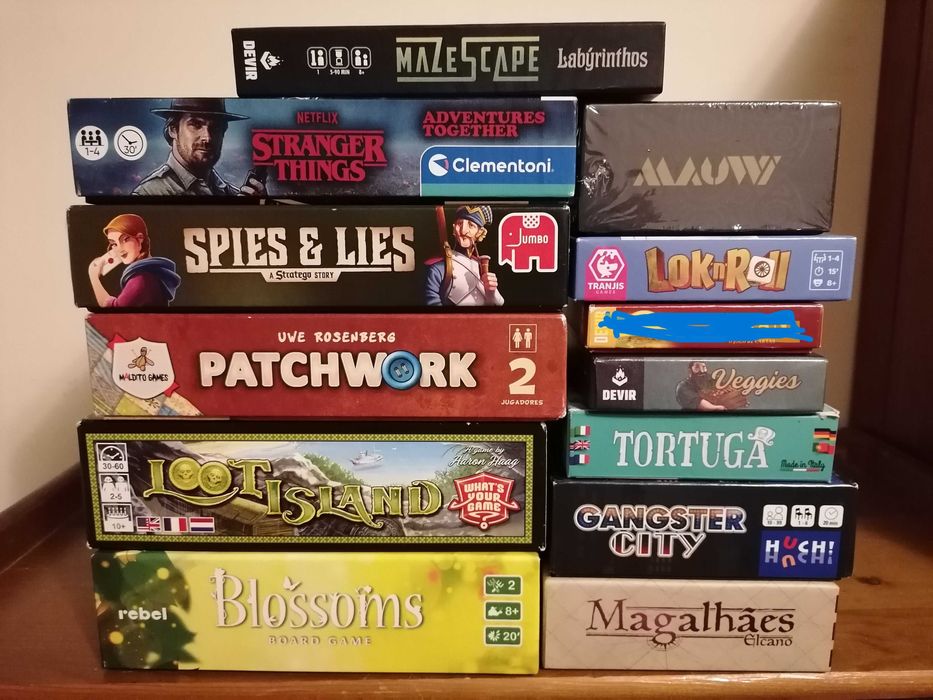 Jogos de Tabuleiro para Vender (Boardgames for sale)