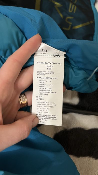 Трекінгова куртка La sportiva