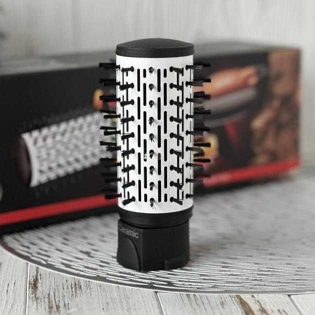 Фен щетка расческа браш с вращением/ вращающийся фен-браш, обертається