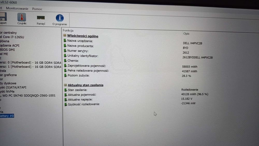 Dell Latitude 7430 i7-1265U, RAM 32GB, 256GB SSD, Win11 Pro
