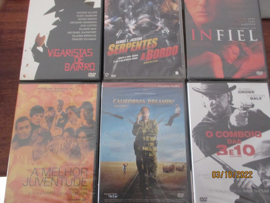 36 dvs's de filmes diversos - V
