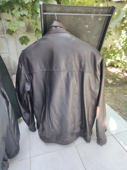 Kurtka skórzana pilotka bomberka