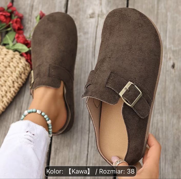 Damskie mokasyny w rozmiarze 38