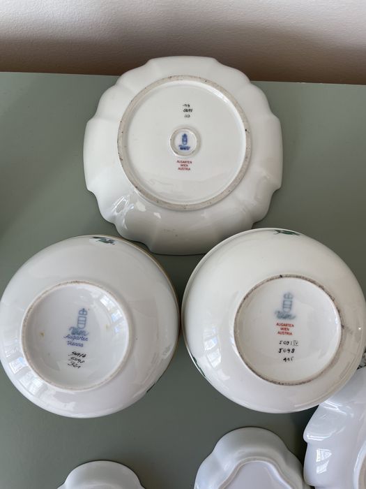 Porcelana austríaca Augarten Wien