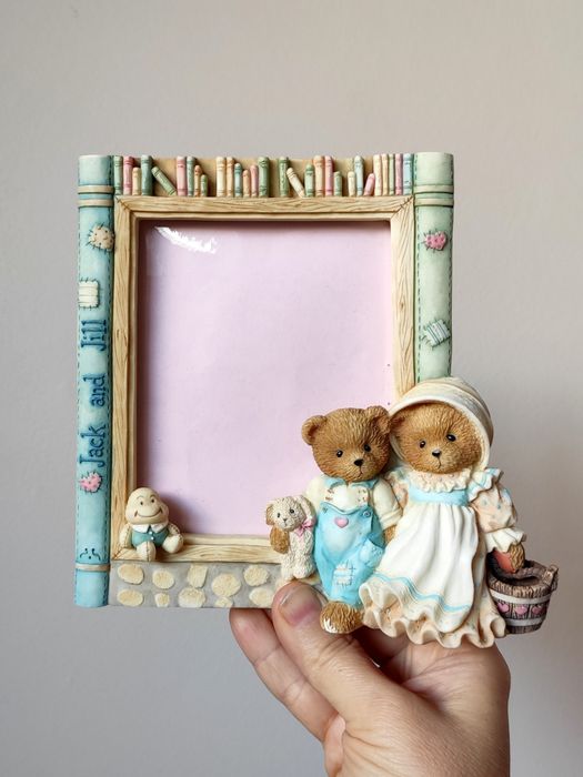 Vintage!1994 Kolekcjonerska ramka na zdjęcia Cherished Teddies.