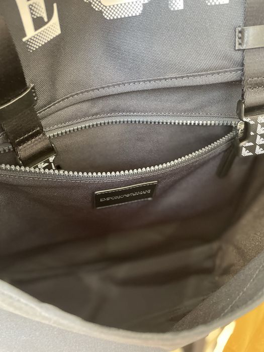 Рюкзак EMPORIO ARMANI. оригінал , синього кольору