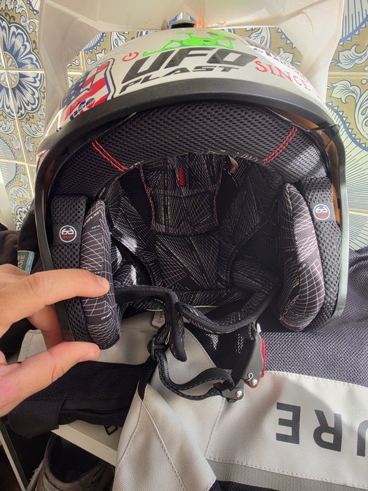 Capacete Ufo como novo