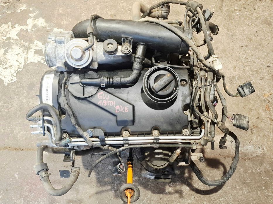 silnik pompowtryski vw golf v 5 vi 6 plus + 5m0 1.9 tdi bxe 317397 km 2005 - 2009 posiadam film