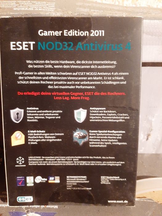Antywirusy eset gamer Edition 2011