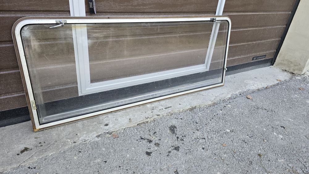 Szyba Okno do przyczepy kempingowej  kampera 2 sztuki