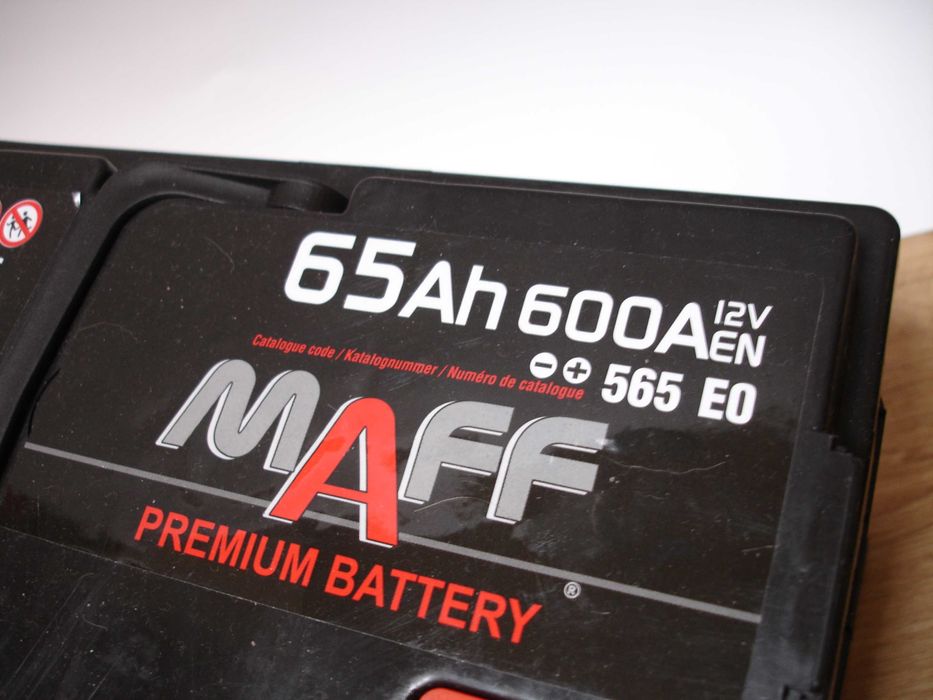 аккумулятор УСИЛЕННЫЙ 65 Ah 600A MAFF премиум
