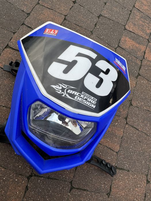 Reflektor lampa oswietlenie enduro yamaha