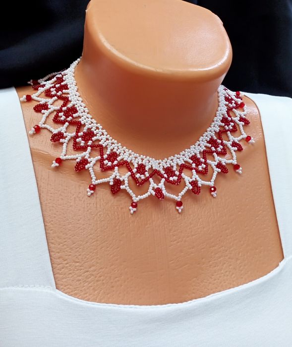 Кольє силянка намисто з бісеру