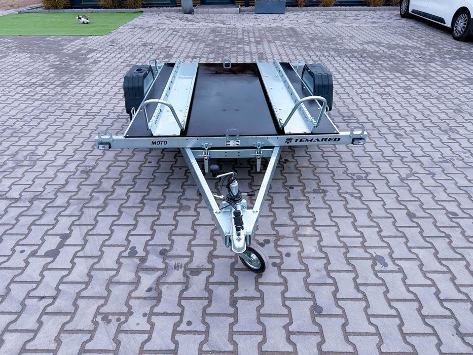 TEMARED MOTO 2 Premium DMC 750 kg na 2 motocykle podłoga sklejkowa