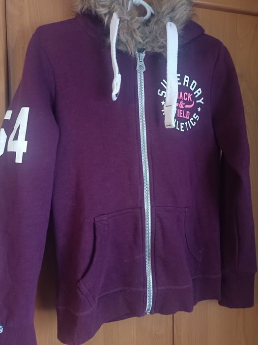 Bluza z kapturem roz M