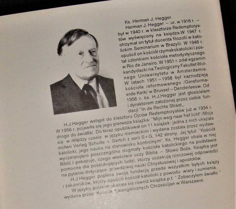 Biblia a Rzym - Hegger / oferta z foto'opisem