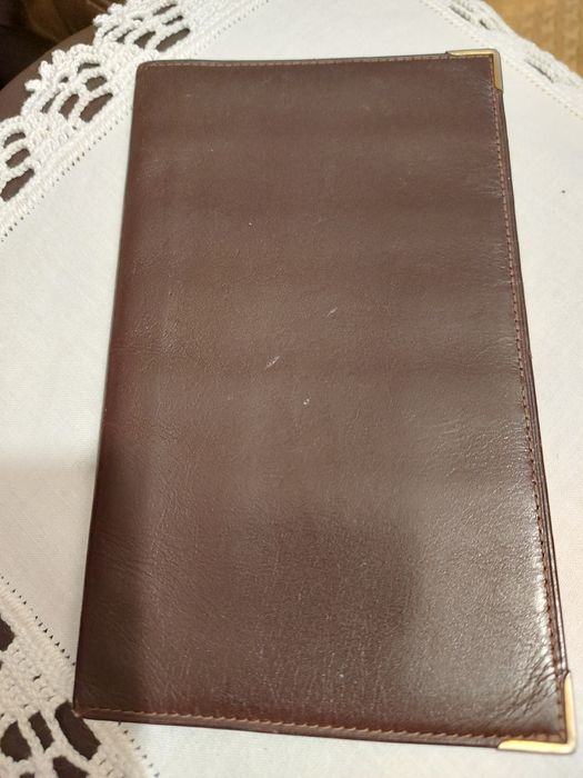 Carteira de Homem da Francor - Pele Genuina - Castanha.