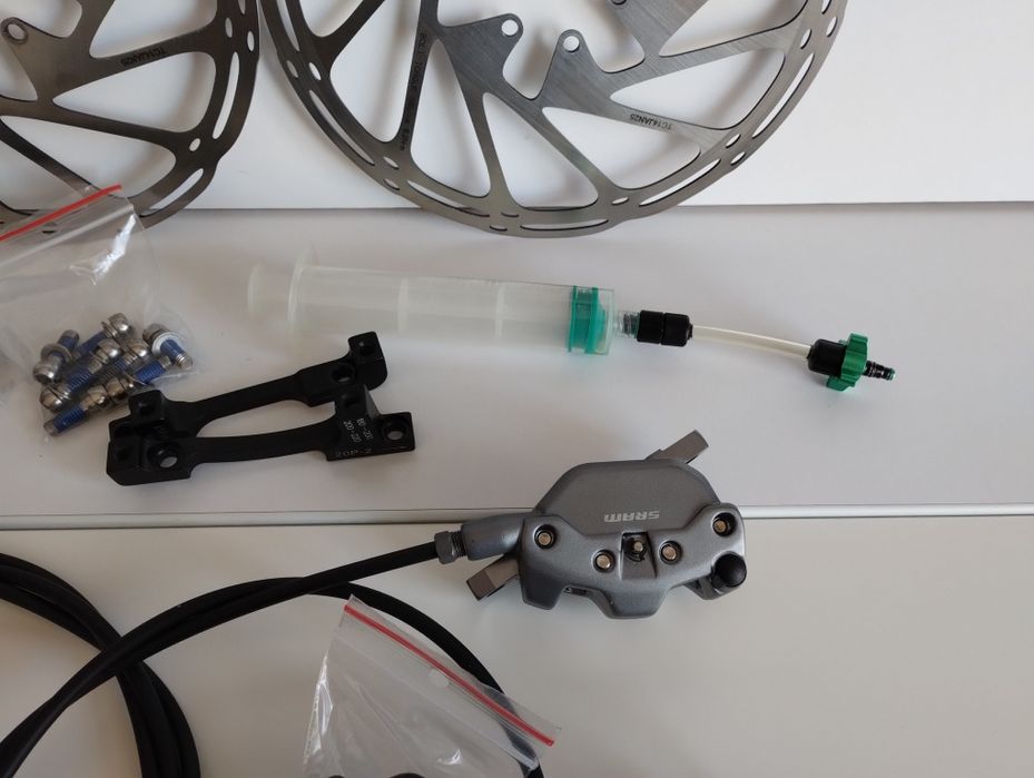 Nowy Sram Maven Zestaw Hamulców + 2x 200mm Tarcze + Adaptery+ Śruby