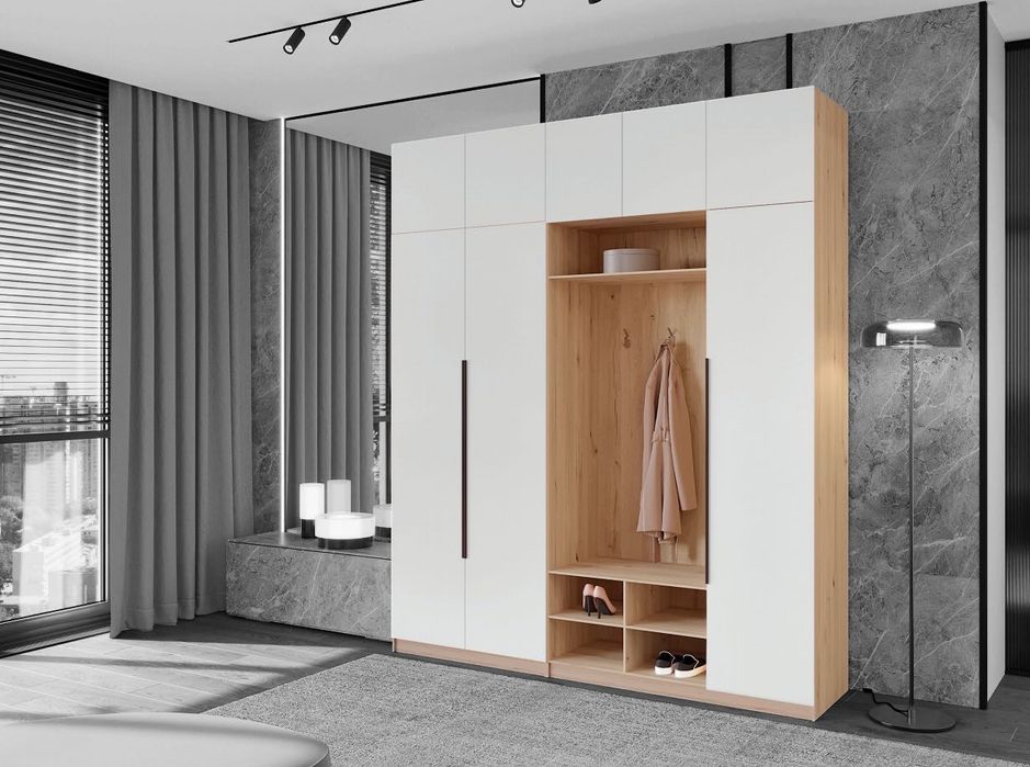Передпокій сучасний,шафа розпашна,модерн шафа під замовлення,Акція