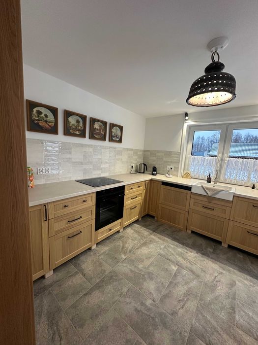 Brzozowa Polanka- Domek nr 2. Kominek. Jacuzzi. Sauna. 10 osób.