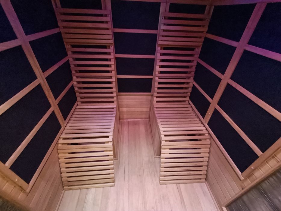Przyjemna SAUNA infrared Podczerwień Jonizacja