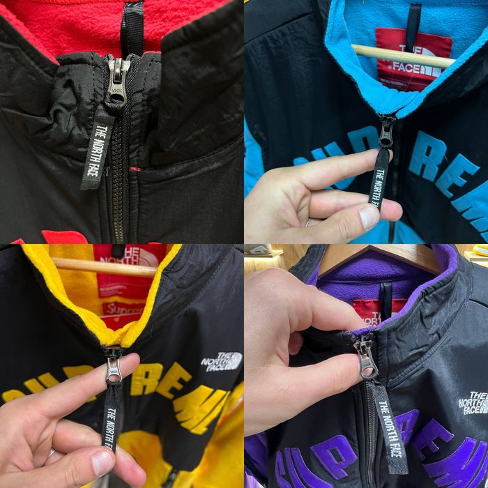 ‼️Знижка‼️ Куртка Флісова Supreme x The North Face