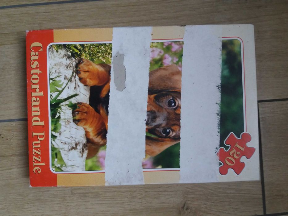 Puzzle 120 Castorland - szczeniaczek