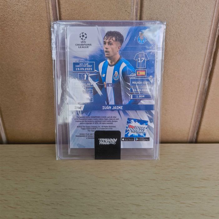 Carta Numerada Iván Jaime Porto 7/75  Topps 2024