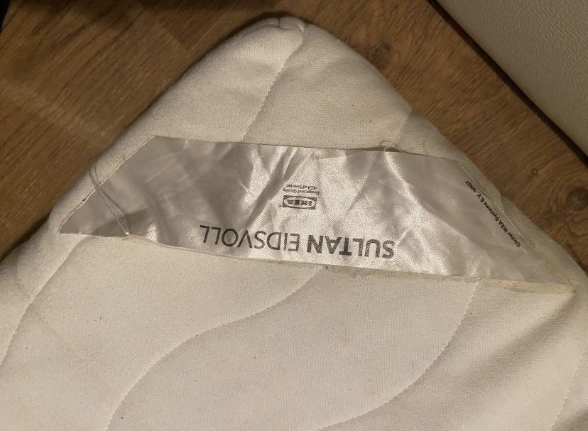 Colchao espuma sultan ikea 90x200