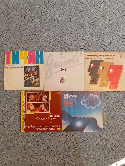 Платівки вінілові для програвача