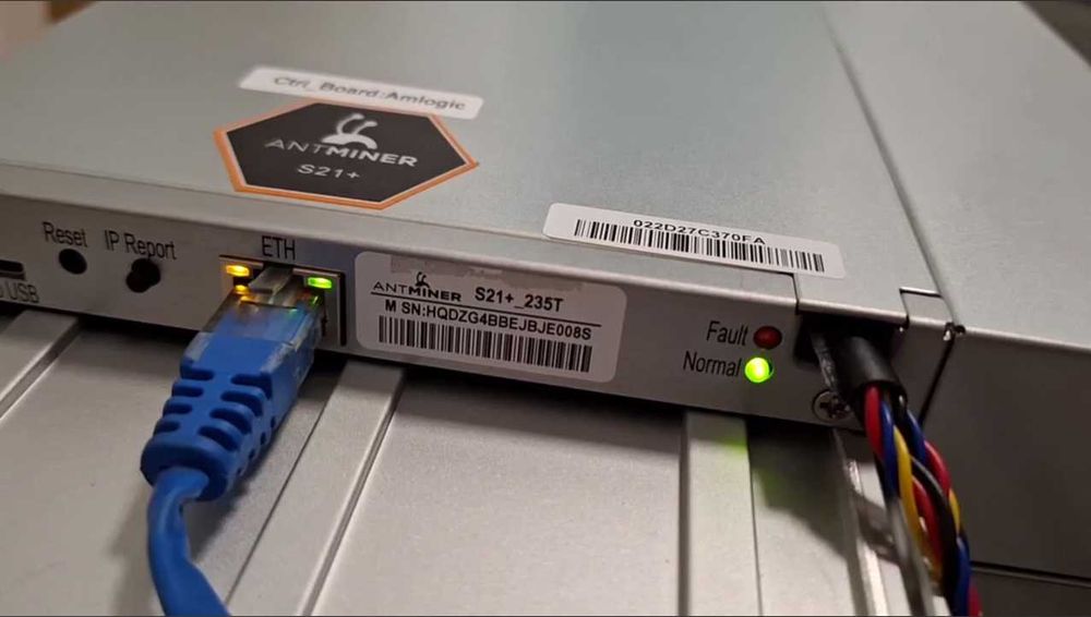 Майнер Bitmain Antminer S21+ Asic miner 2650$ Найнижча ціна! Наявність