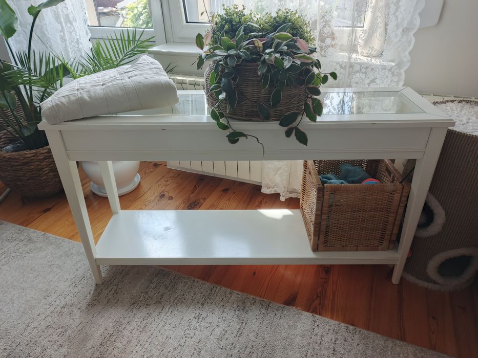 Konsola  biała Ikea Liatrop