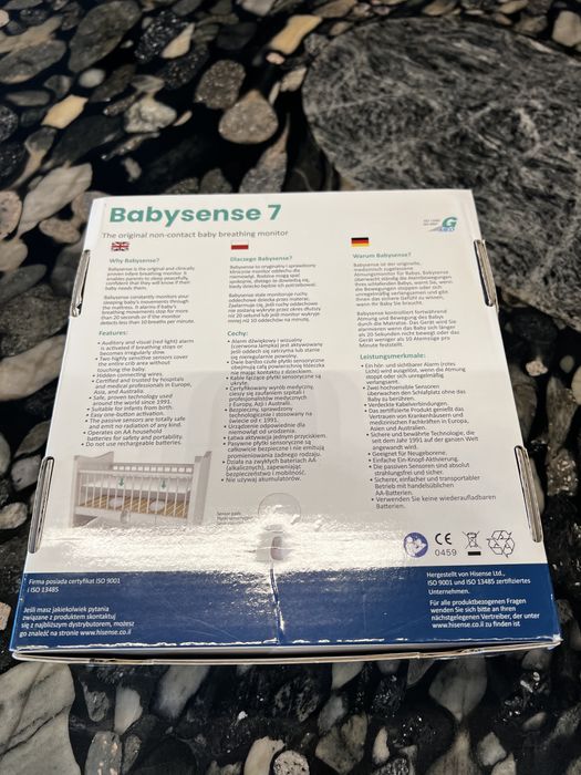 Monitor oddechu babysense 7