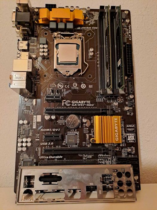 Bundle Core Intel Core i7-4770TE / Motherboard Gigabyte H97-HD3 / 8GB DDR3 Crucial Ballistix