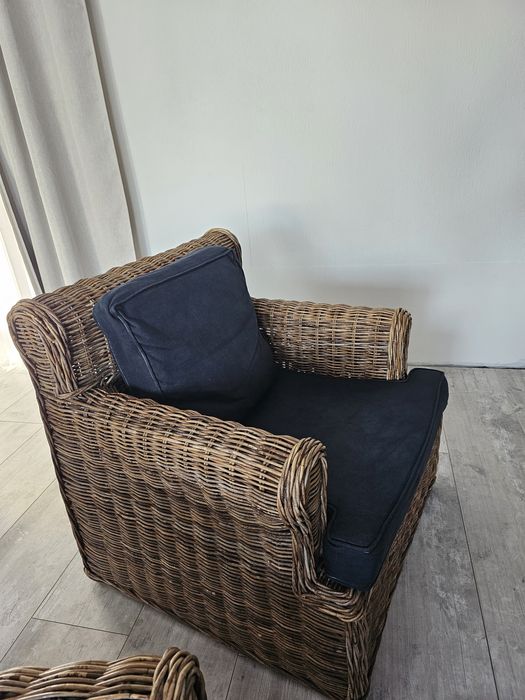 Fotel fotele ratanowy rattanowe