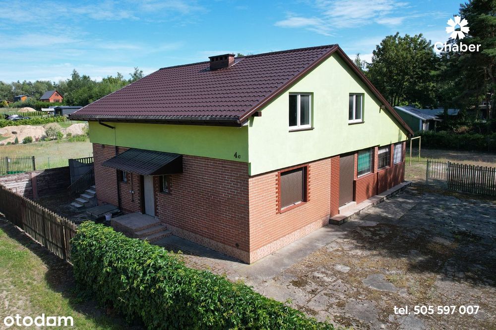 Dom 240 m2 w sąsiedztwie Jeziora Głuszyńskiego z działką 1200 m2.