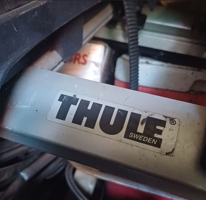 Oryginalny THULE! Bagażnik na 3 rowery montowany na hak.