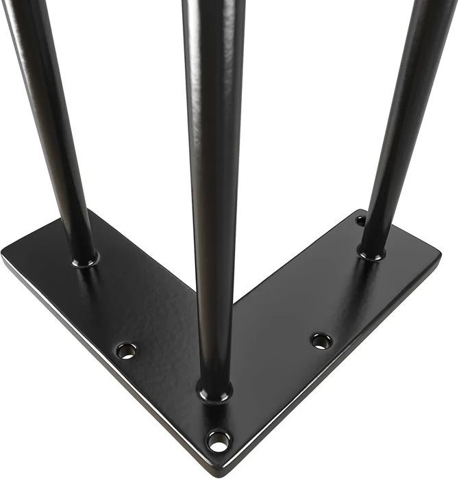Nogi loftowe hairpin 46cm 4szt nogi nóżki do stołu loftowego plaster
