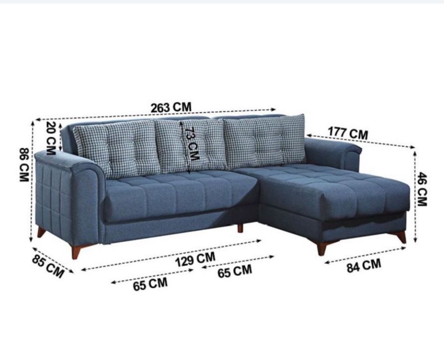 Sofa- cama chaise longue ( nao se faz entrega)