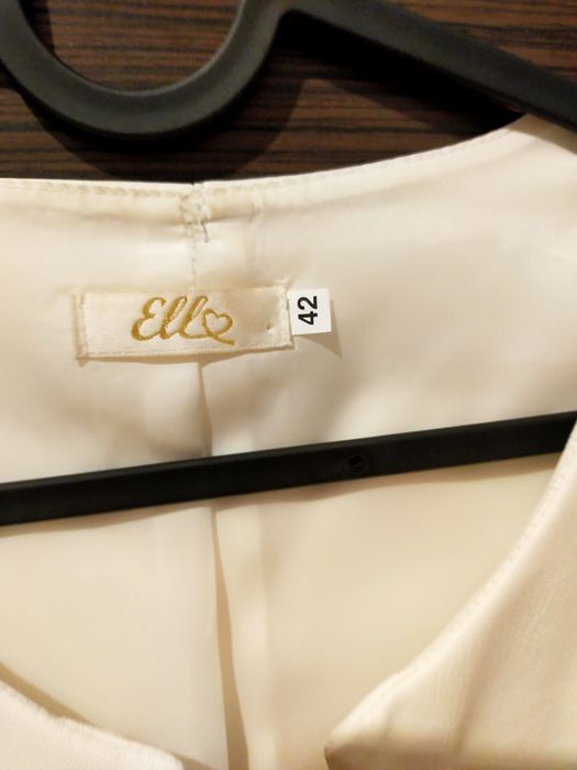Bolerko z Eco skóry ecru