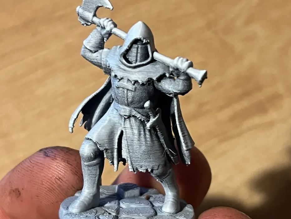 Miniatura Guerreiro Templário D&D
