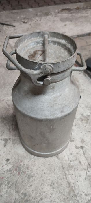 Bańka na mleko aluminiowa