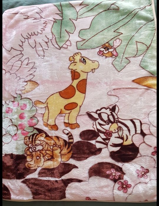 Cobertor cama grades muito quente e macio 110cmx140cm