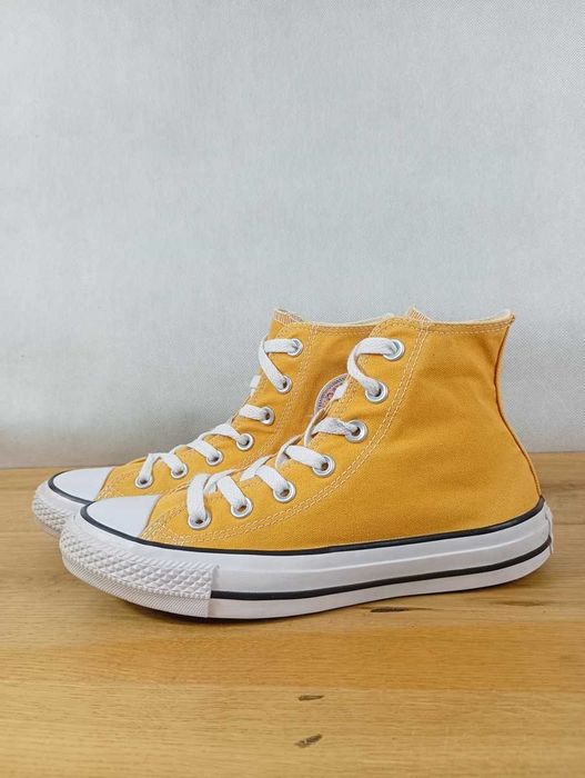 Converse, Chuck Taylor All Star, High, rampki, żółte, rozmiar 37