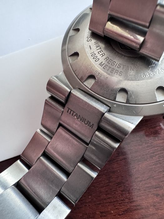 Relogio Oris divers titanium